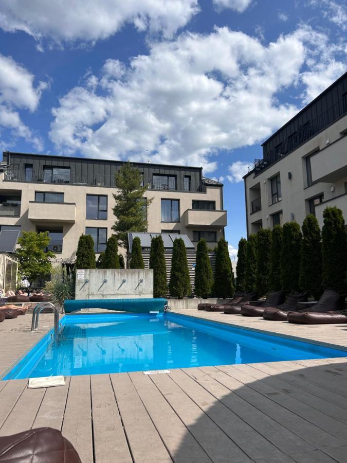 Апартаменти Super Mini Loft With Outdoor Pool. Паланга Екстер'єр фото